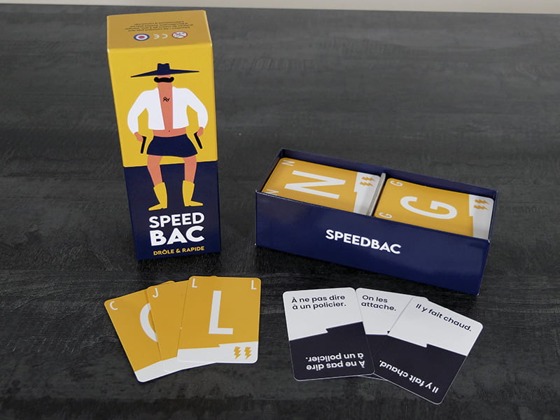 Le jeu Speed Bac, un p'tit bac revisité par un picard - France Bleu